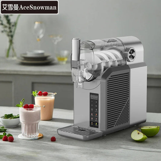 Ice Crusher Slushie Machine Frozen Drink Milk Shake Ice 40 Minutes Household Commercial Slushie Machine for Home 200w BMAD Commercial Appliance Pro Store