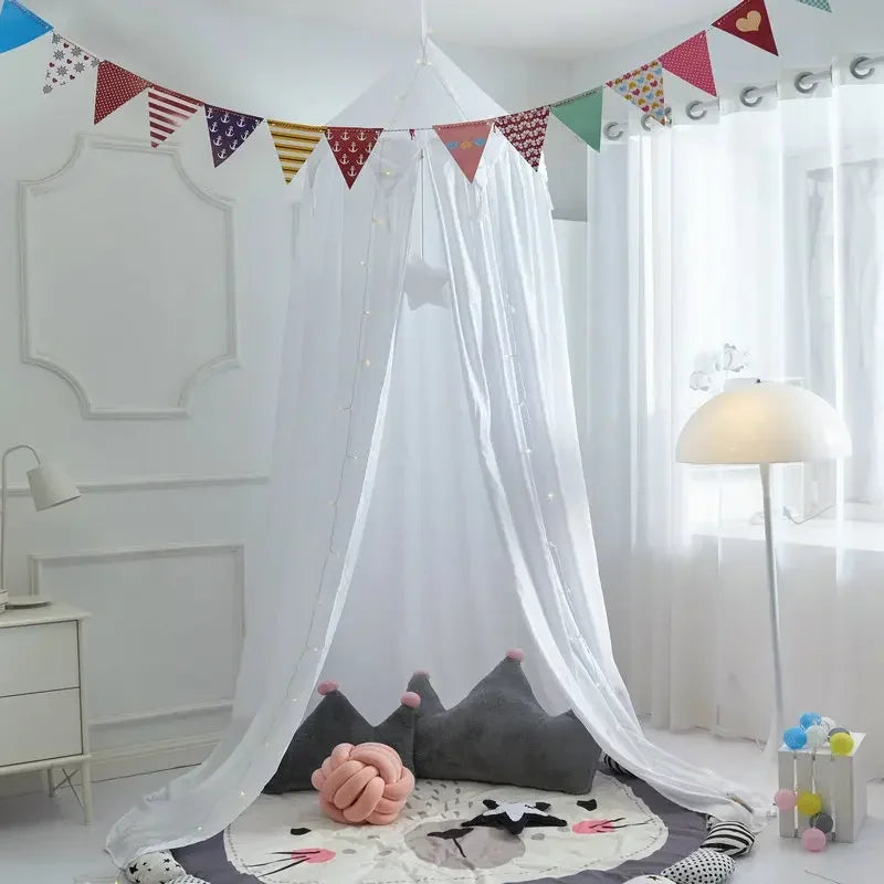 Hung Dome Mosquito Net for Baby Children Crib Bed Tent Girls Kids Bedding Living Room Decor Corner Canopy Tent Mosquito Net Bebe Shop1104626290 Store