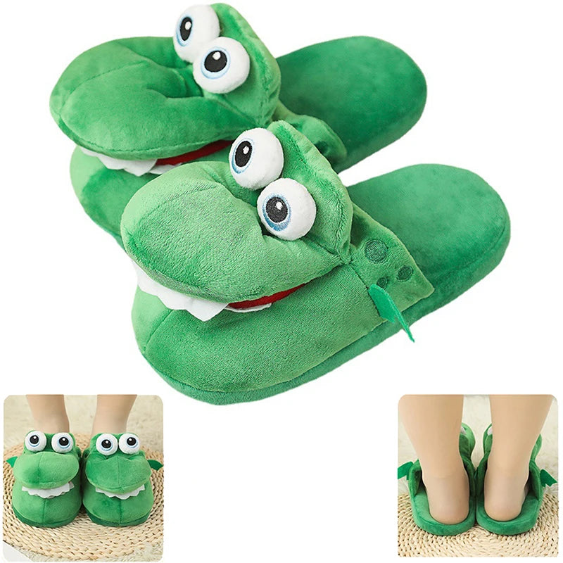 CrocCozy™ Slippers: Warm, Funny Comfort for All Ages 🐊