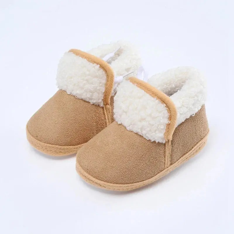 Arrival Baby Animals Cartoon Pattern Toddler Cotton Shoes Chocolate Lily