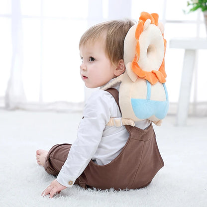 Anti-Fall Baby Backpack – Soft Head Protection for Wobbly Walkers!
