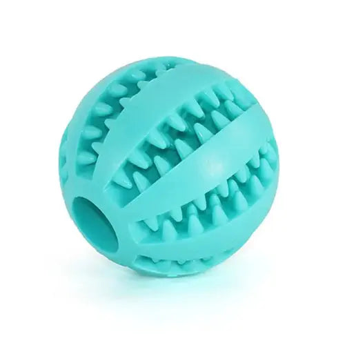 Dog Food Ball Pet Dog Toy Interactive Rubber Balls for Small Large