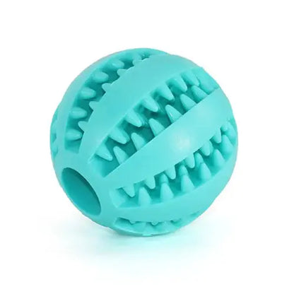 Dog Food Ball Pet Dog Toy Interactive Rubber Balls for Small Large
