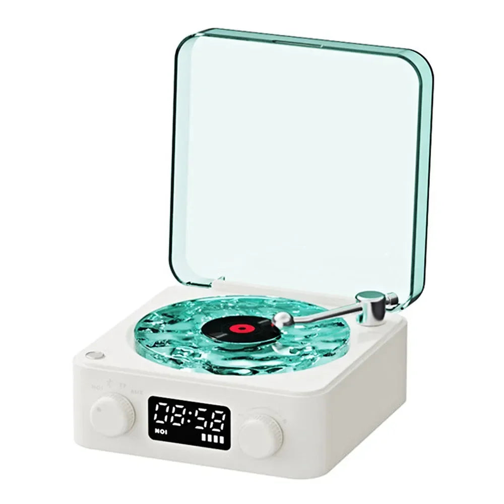 Mini Retro White Noise Bluetooth Speaker Portable Vintage Sleep Aid Bluetooth Speaker Subwoofer With RGB Light Support TF Card Stone's Store