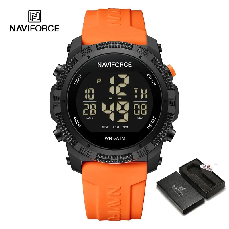 NAVIFORCE New Men's Multifunctional Sports Watch Top Best Watches Store