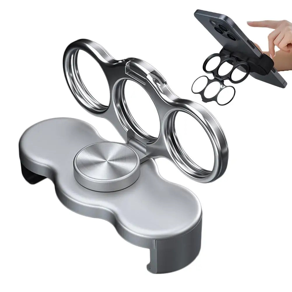 Grip360™ Triple Ring Holder 📱✨ — 360° Control, Secure Hold