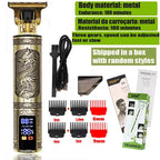 Affordable T9 Cordless Hair Clippers for Men - Compact & Quiet Grooming Tool AliExpress
