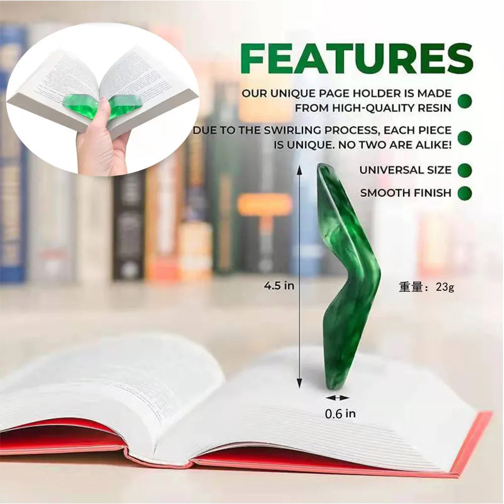 Thumb Book Support Book Page Holder Convenient Bookmark School Office Supplies Book Thumb Holder Bookmark Book Page Holder