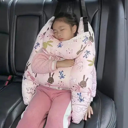 1 Set Cute Kid and Adult Car Sleeping Neck Head Support H-Shape Travel