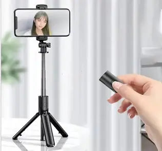 Bluetooth Wireless Selfie Stick Mini Tripod Extendable Monopod Remote