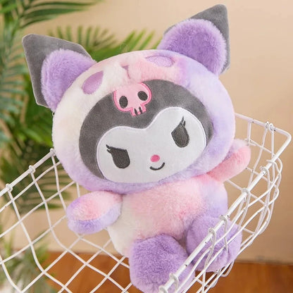 Kawaii Sanrio 25CM Plush Dolls Kuromi Hello Kitty Melody Cinnamoroll Plush Soft Stuffed Animals Dolls Plushie Pillow Xmas Gifts Shop1103724989 Store