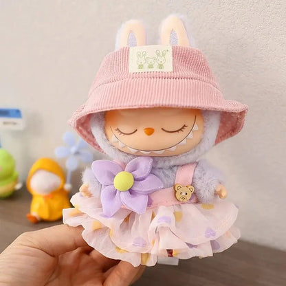 Labbubu Mini Doll Clothes Outfit Soft Knitted Sweater Suit Toy Gifts All Dropshipping Wholesale Store