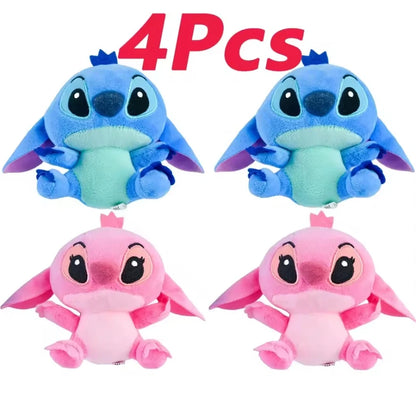 12cm 20cm 25cm Stitch Stuffed Plush Models Cartoon Stuffed Plush Dolls Anime Plush Baby Toys Kawaii Kids Birthday Gift