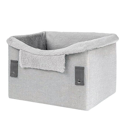Portable Small Dog Car Booster Seat For Car With Clip-On Safety Leash Perfect For Small Pets Yvictory Store