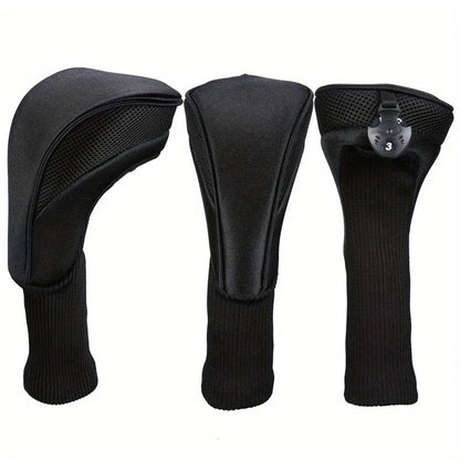 Golf Headcovers Set - Perfect Fit Driver, Fairway Wood, And Hybrid Preferred Shopping Mall Store