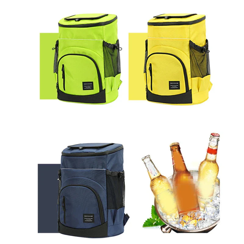 Mochila isotérmica de gran capacidad (30 litros) – Perfecta para viajes, playa y aventuras al aire libre