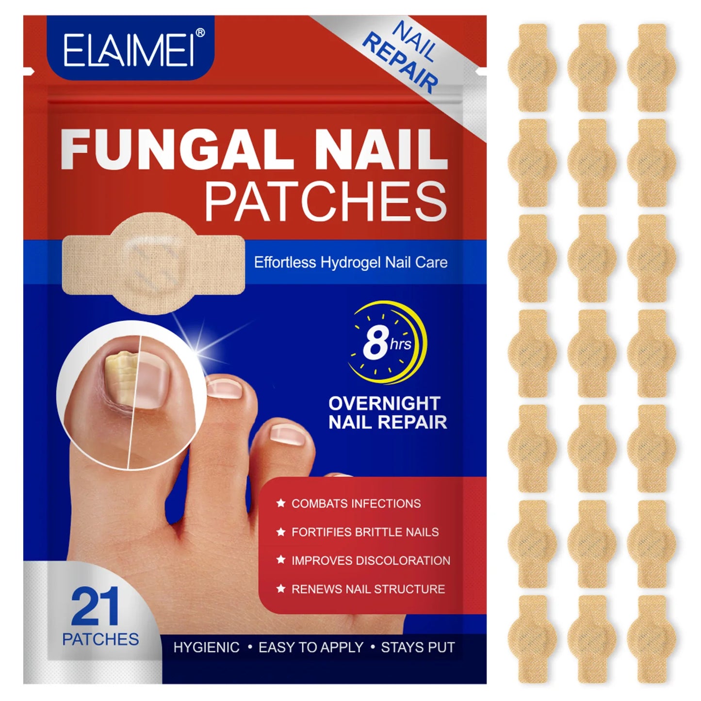 FUNGAL NAIL PATCHES (21 Pcs)