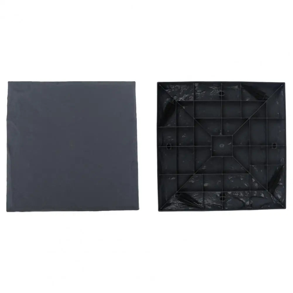 Textured Stepping Stones Resin Garden Stones Decorative Weather-proof Garden Stepping Stones for Patio Yard for Pathways KitchenEasier Store