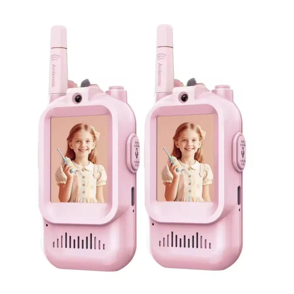 TalkPlay™ Video Walkie Set 📹📡 See. Talk. Play.