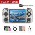 Consola de juegos portátil ANBERNIC RG35XX H Linux, pantalla IPS de 3.5 pulgadas, reproductor de videojuegos retro H700, 3300mAh, 64G, 5528 juegos clásicos