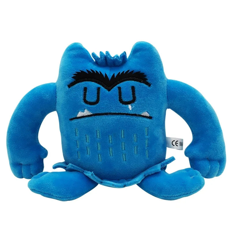 6 Colors The Color Monster Plush Toy Animal Soft Stuffed Dolls For Kids 1pcs/pack Stone's Store