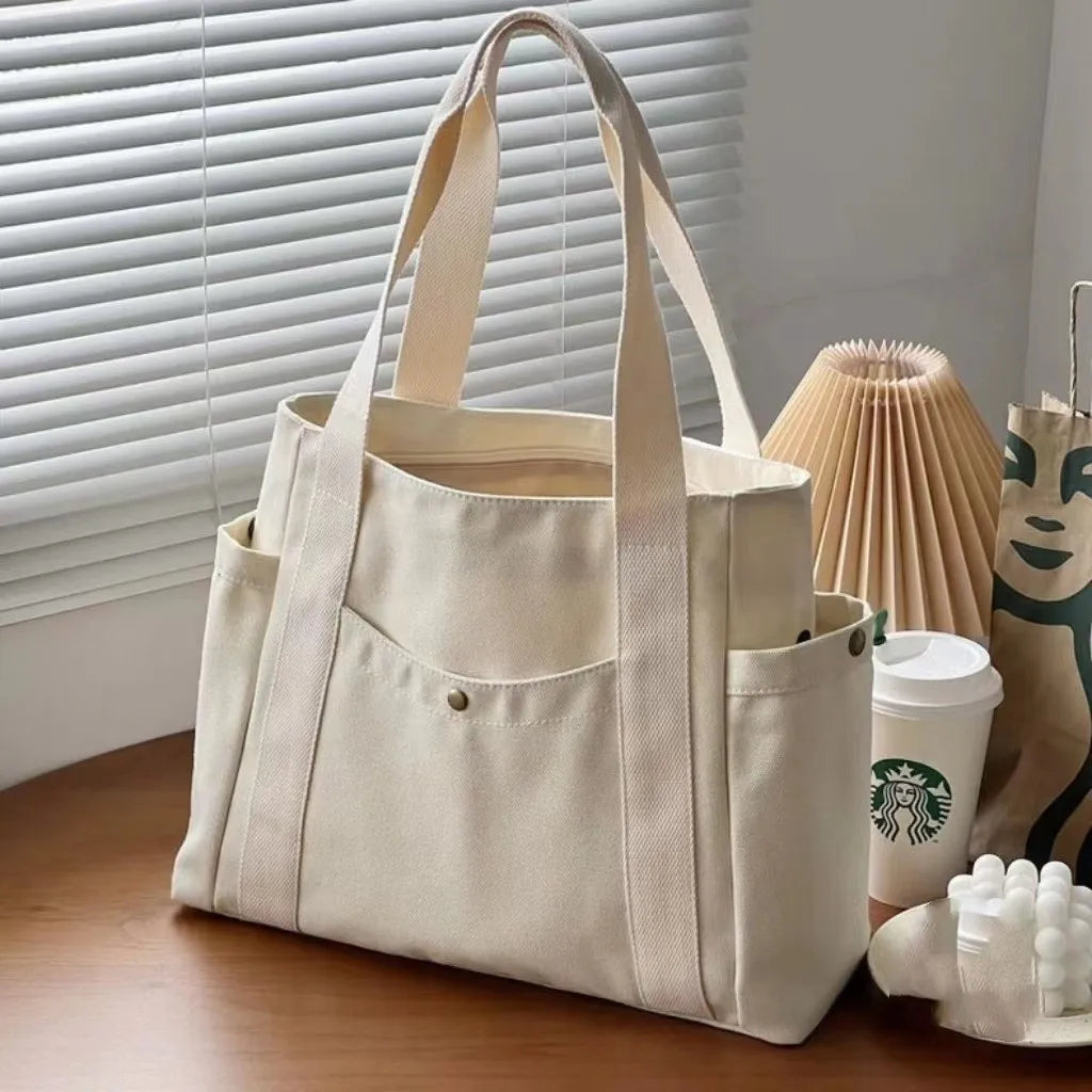 Canvas Tote Bag Large Capacity Unisex for Work & Leisure Stone's Store