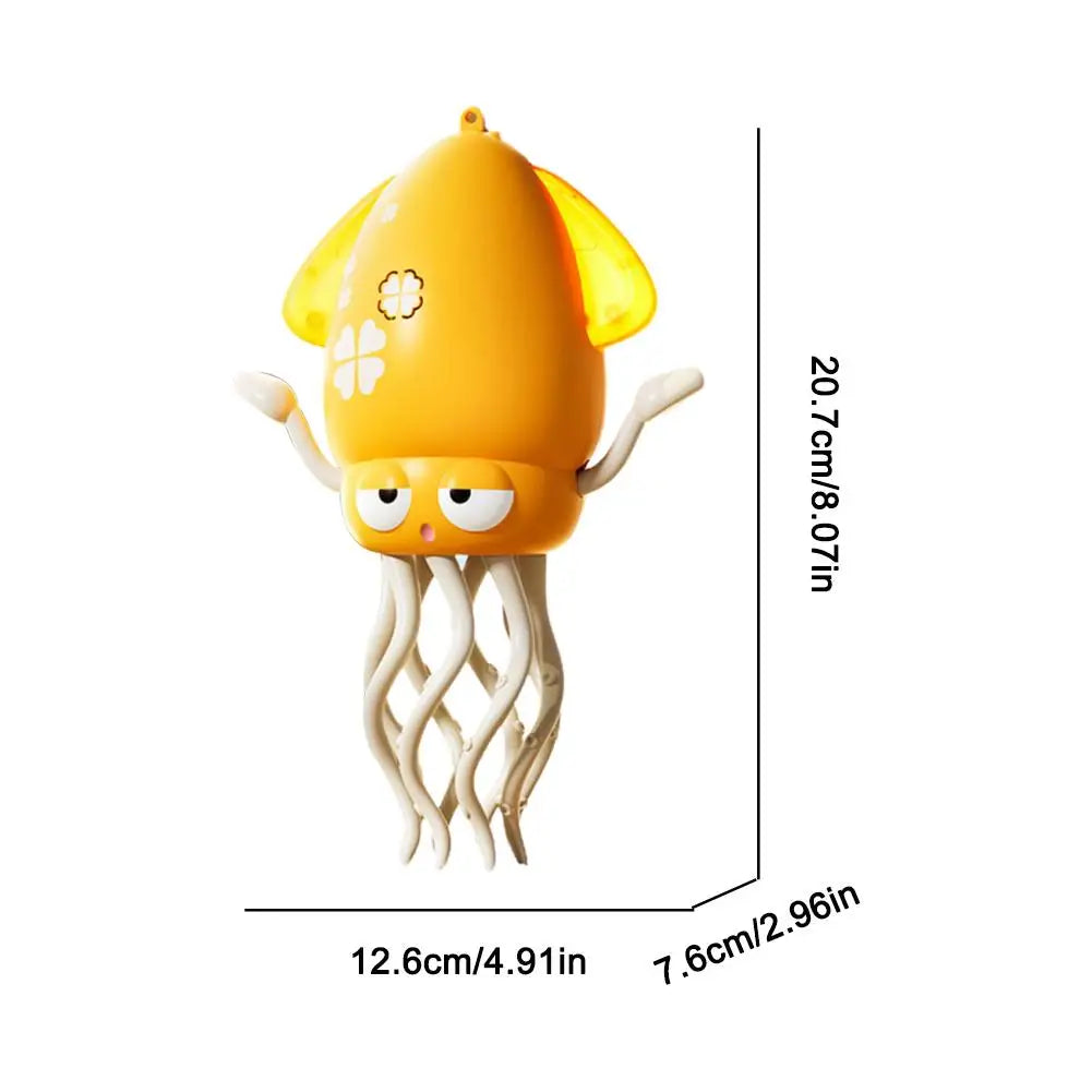 Children's Day Gift Dancing Octopus Toy Induction Auatic Obstacle Avoidance Eight-Armed Fi Str Relief Device