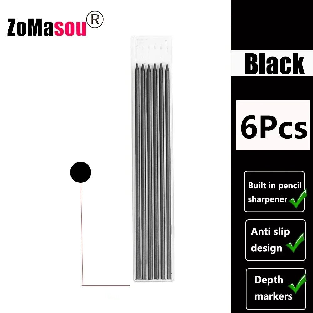 PrecisionMark Carpenter Pencil: Sharp Lines, Every Time! Zomasou Factory Store