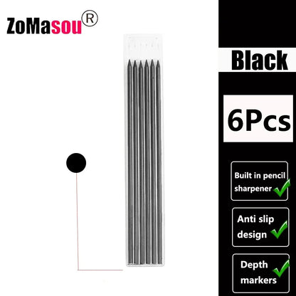 PrecisionMark Carpenter Pencil: Sharp Lines, Every Time! Zomasou Factory Store
