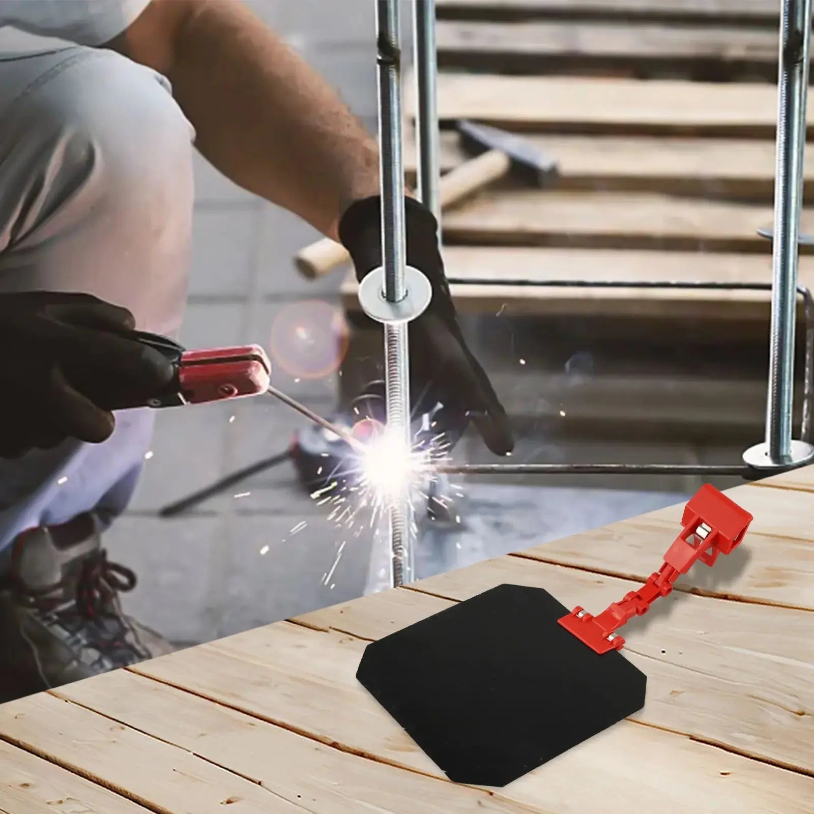 1Pc Rotatable Welding Shield Mask Welding Light Shield Plate For