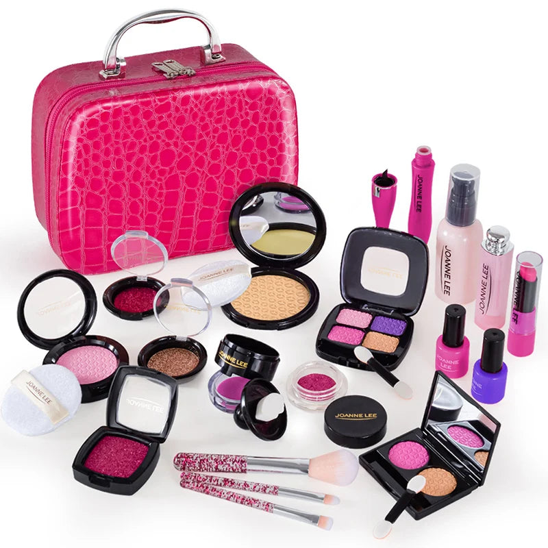 GlamPlay™ Kids Makeup Set 💄🌈 Pretend Beauty Fun