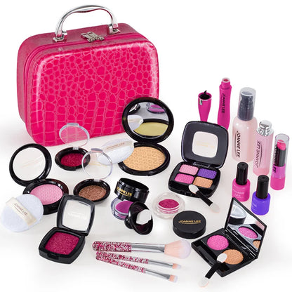 GlamPlay™ Kids Makeup Set 💄🌈 Pretend Beauty Fun