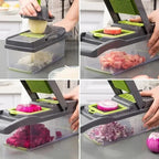 14/16 in 1 Multifunctional Vegetable Chopper Handle Food Grate Food Chopper Vegetable Slicer Dicer Cut Kitchen Items cocina Shop1103772493 Store