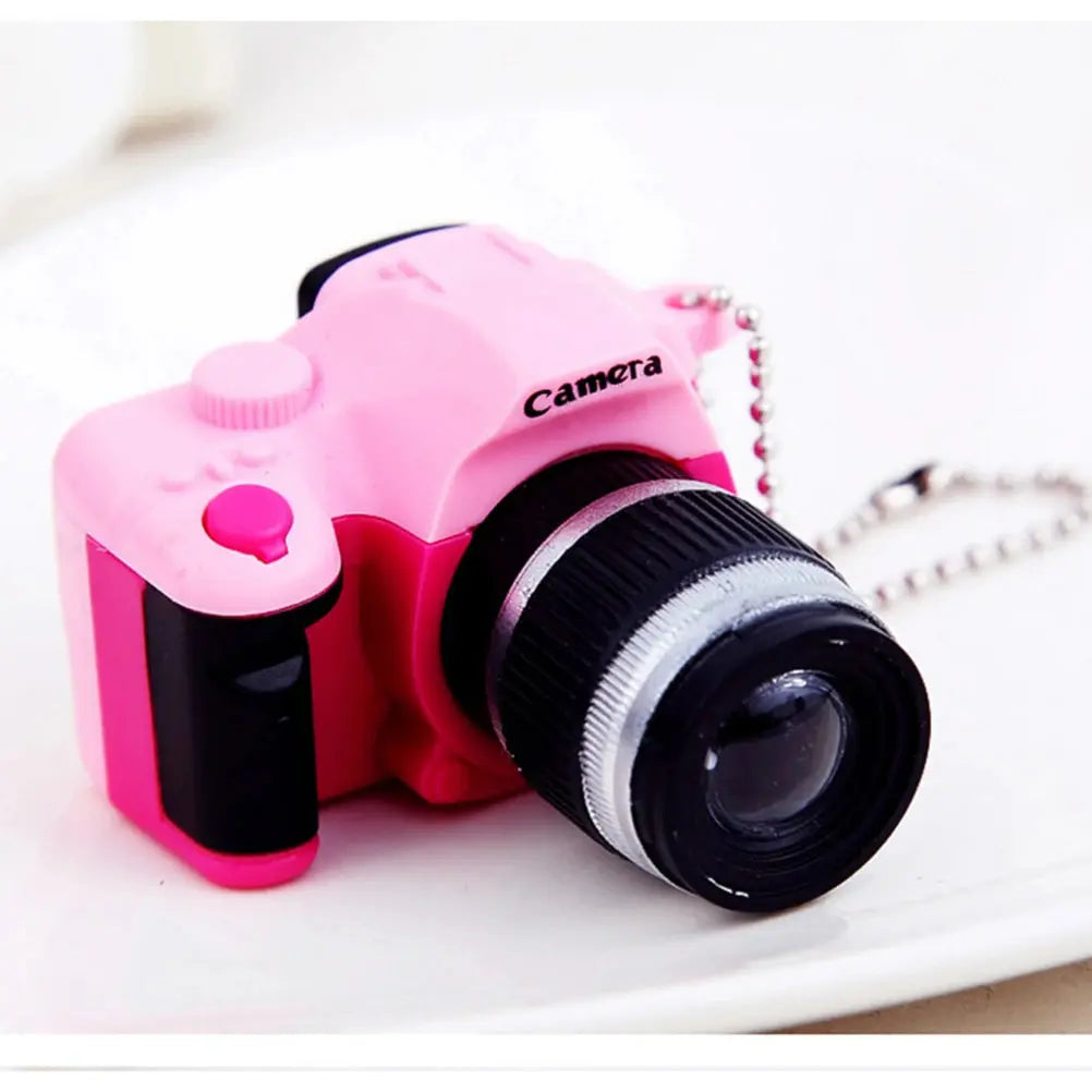 1pcs Keychain Cute Mini Toy Camera Charm Keychain With Flash Light&Sound Effect Gift WearThing Store