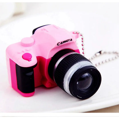 1pcs Keychain Cute Mini Toy Camera Charm Keychain With Flash Light&Sound Effect Gift WearThing Store