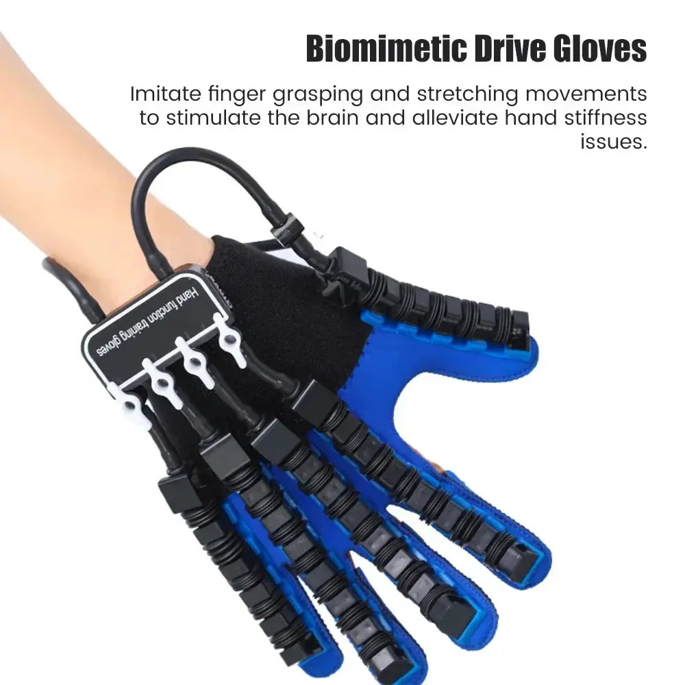 Left & Right Hand Finger Rehabilitation Exerciser Robot Gloves Stroke AliExpress