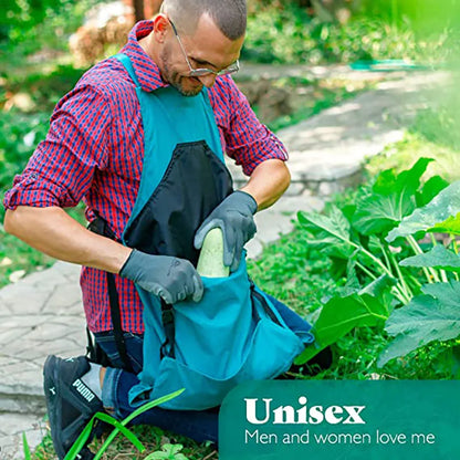 GardenEase™ – Cross Back Apron with Deep Kangaroo Pockets