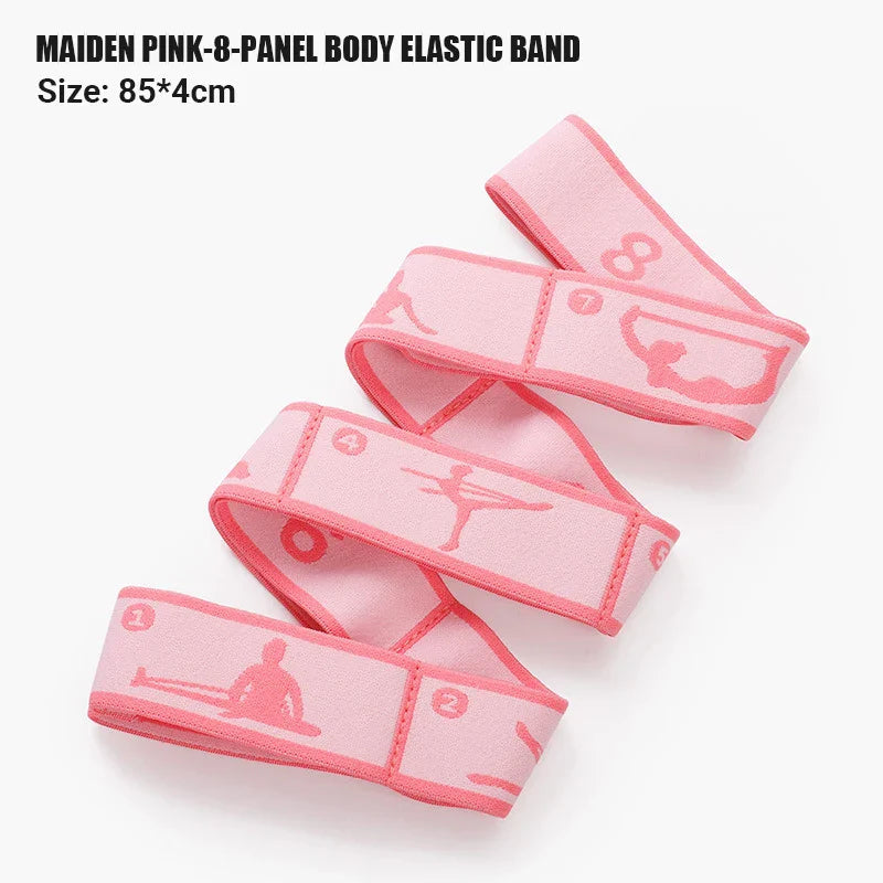 Multi-Section Elastic Yoga Resistance Bands Adult Child Dance Training Gym Home Pilates Exercise Pull Strap Belt Fitness Sport SPORT-1 Store
