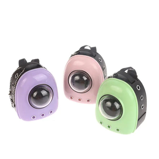 1PCS 1:6 Doll Mini Backpack Key Chain Space Bag For Dollhouse Scene