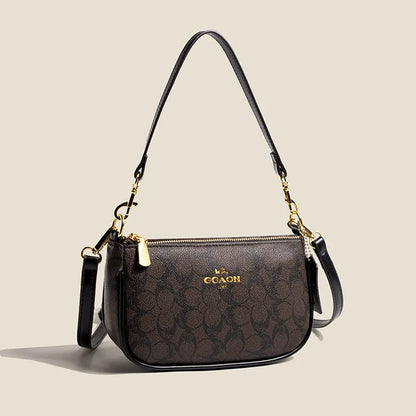 Petra Shoulder bag in gold polyester