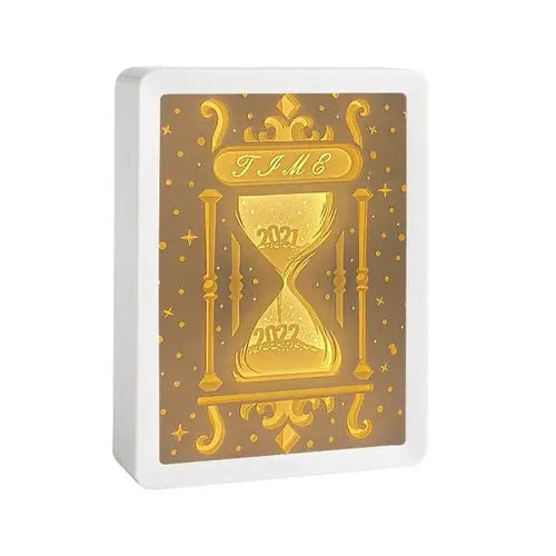 Howl's Moving Castle Anime Paper-Cut Light Decor - 3D Shadow Box Lamp