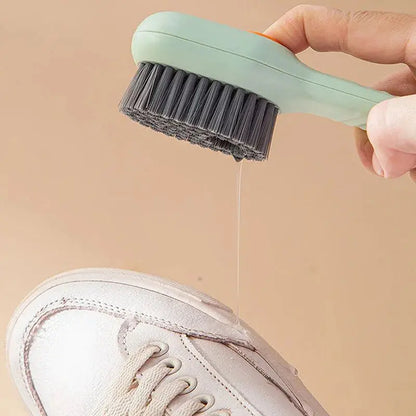 Multifunction Automatic Soap Liquid Adding Shoe Brush Soft-bristled