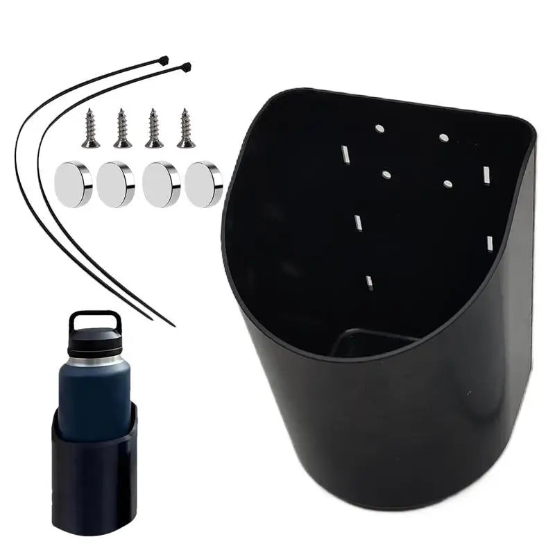 Portavasos magnético Soporte magnético para botella de agua para organizador de bebidas de 50 oz para refrigerador, coche, camión, barco, carritos de golf