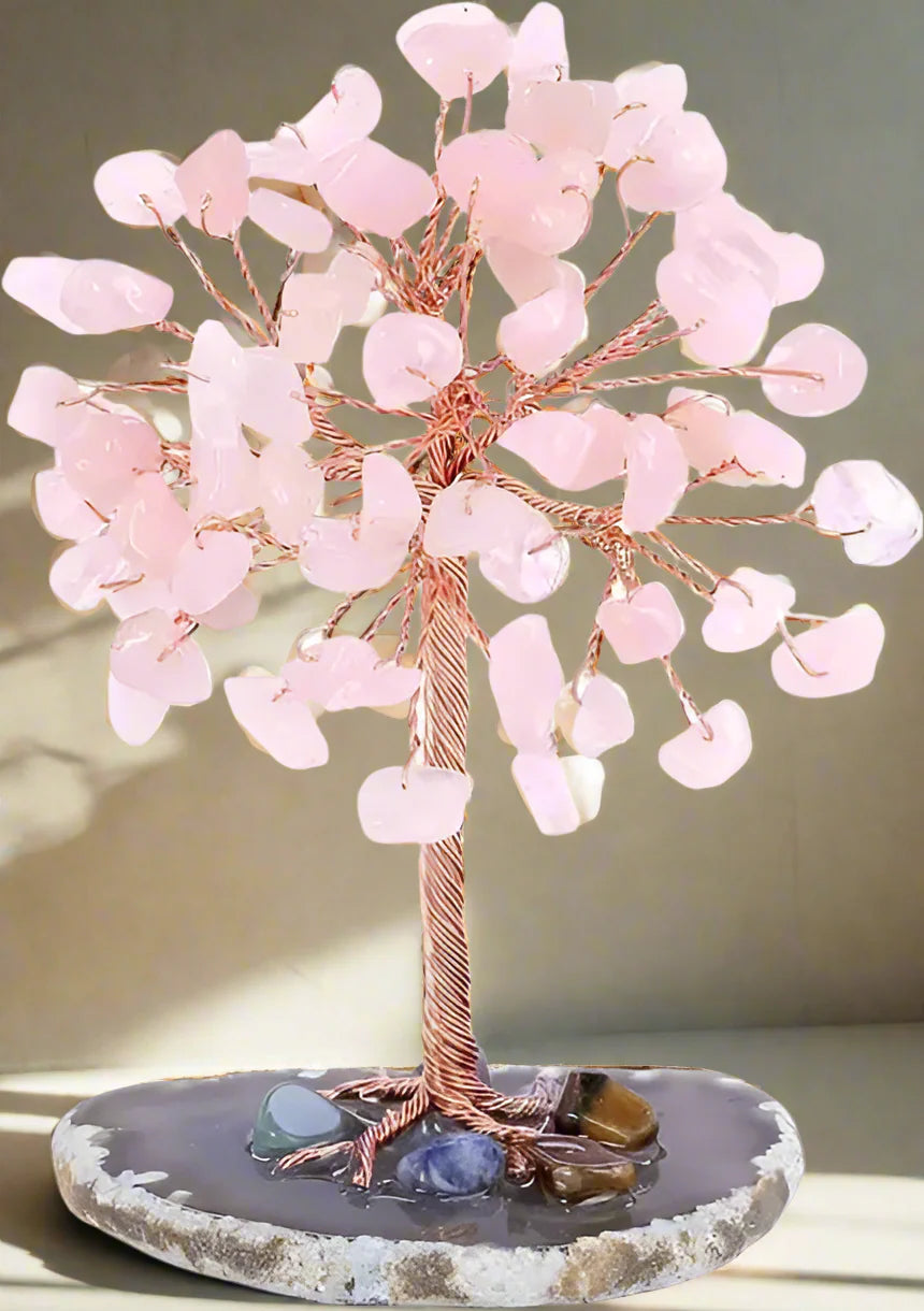 Royallure Crystal Money Tree – Amethyst Healing Gemstone Tree for Prosperity & Home Decor YunFeng Aeromodel Store