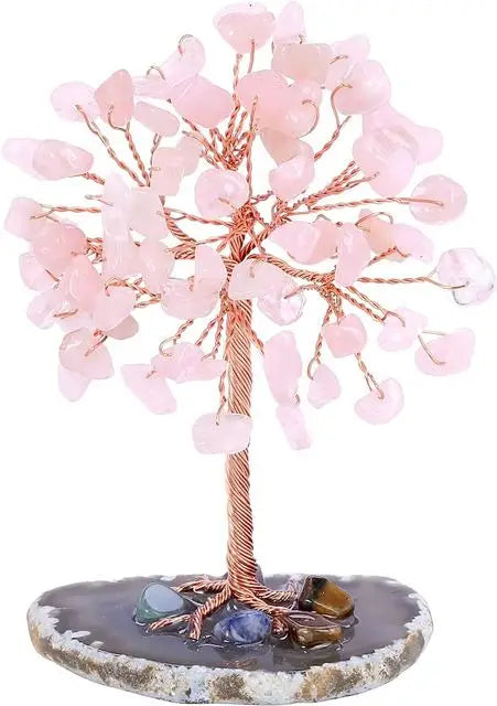 Royallure Crystal Money Tree – Amethyst Healing Gemstone Tree for Prosperity & Home Decor YunFeng Aeromodel Store