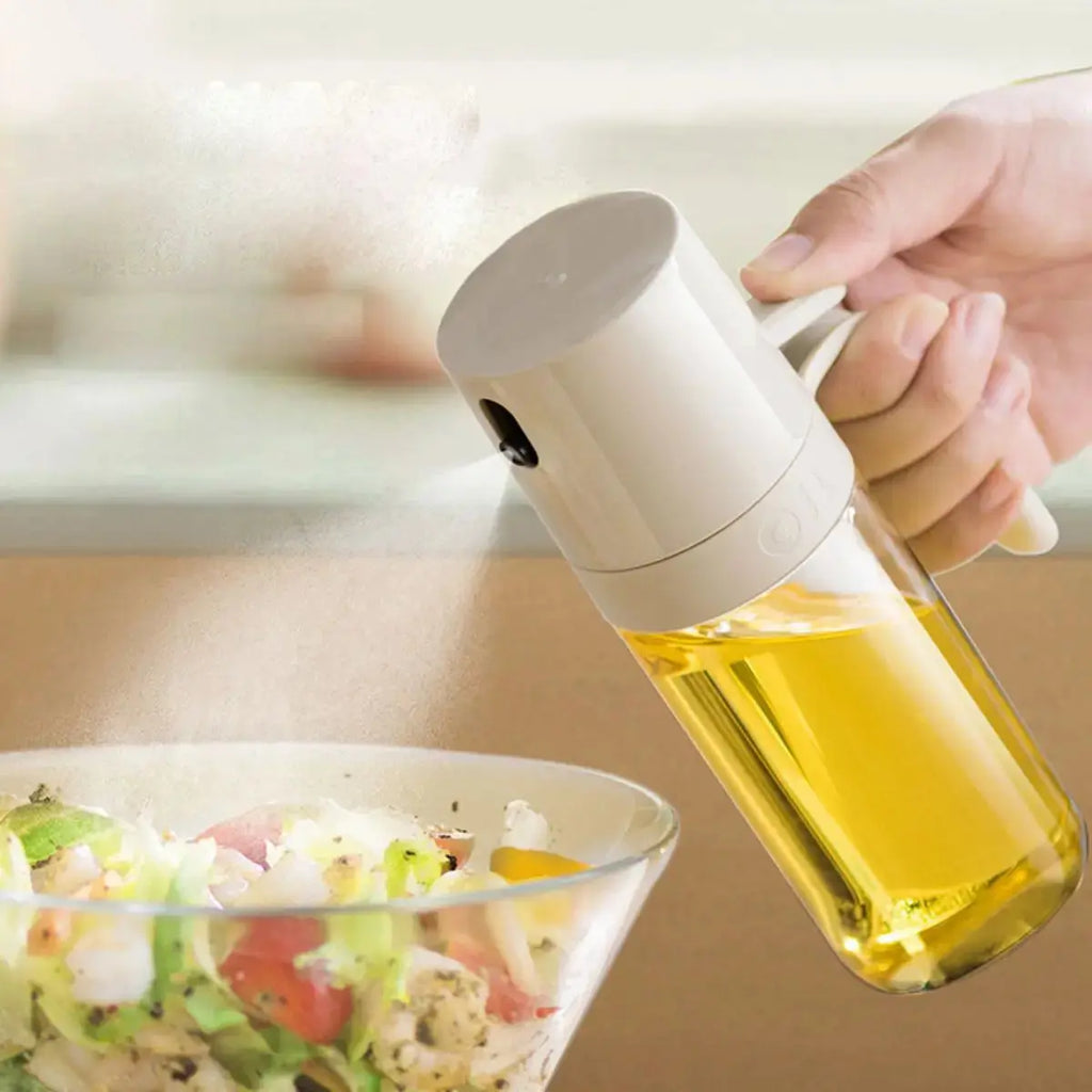 【Ofertas】Pulverizador de Aceite de 250ml de Vidrio de Borosilicato para Cocinar