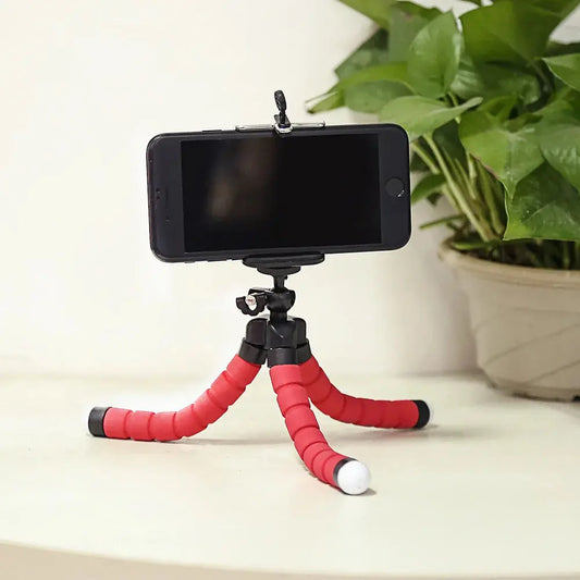 Sponge Octopus Tripod Stand for Live Streaming Lazy Deformation Mobile