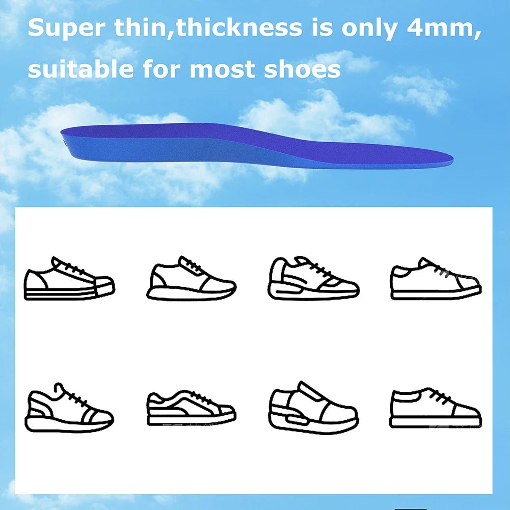 Insoles for Airtag Tracking Devise Hidden Holder Comfortable Securely Mounted Shoe Inserts Tracker Insoles for Kids and Seniors