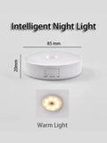 LED Smart Human Body Sensor Night Lamp Emergency Automatic Lighting USB Charging Wireless Magentic Suction Use Night Light ggbingo Official Store