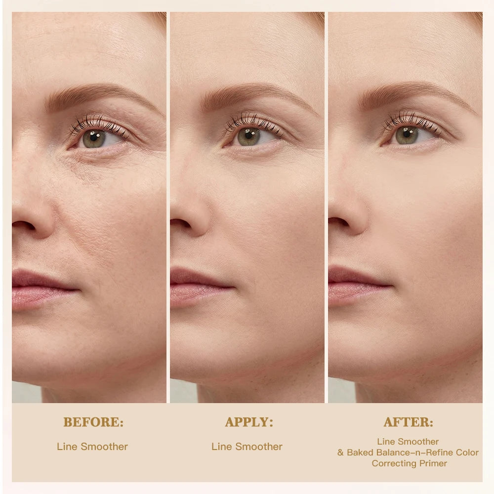 LineLess™ Smoothing Primer 💖 — Blur Wrinkles, Flawless Base